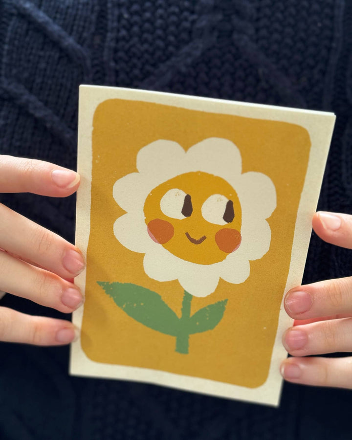 Happy Yellow Daisy