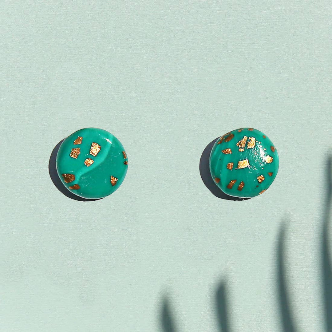 Emerald Studs