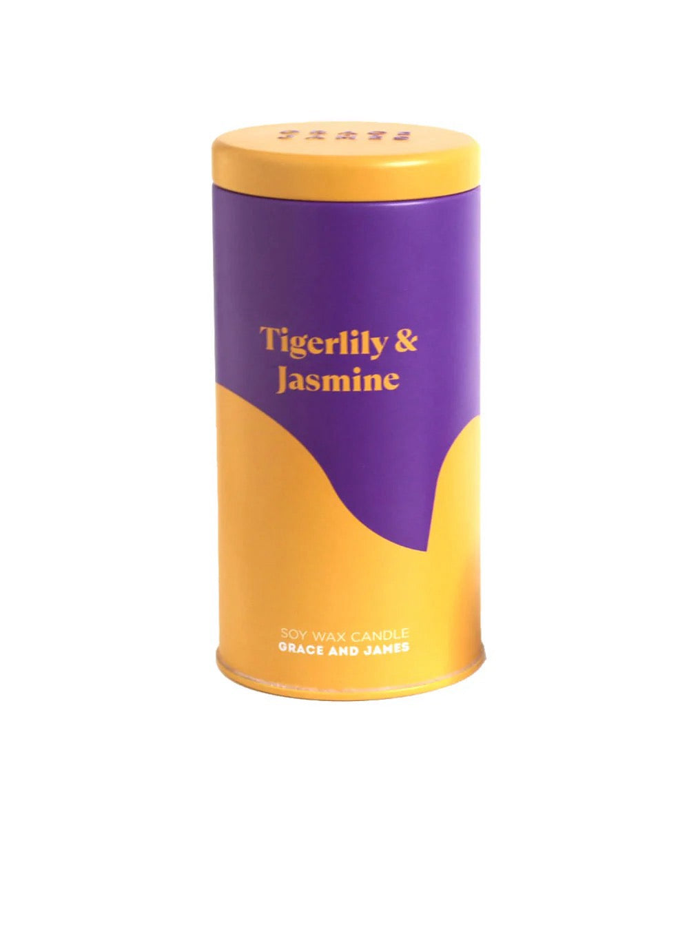 TIGERLILY &amp; JASMINE - AROMATIC SOY WAX CANDLE 70 HOUR