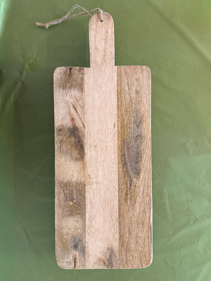 Cain Wood Rect Board 19x50cm