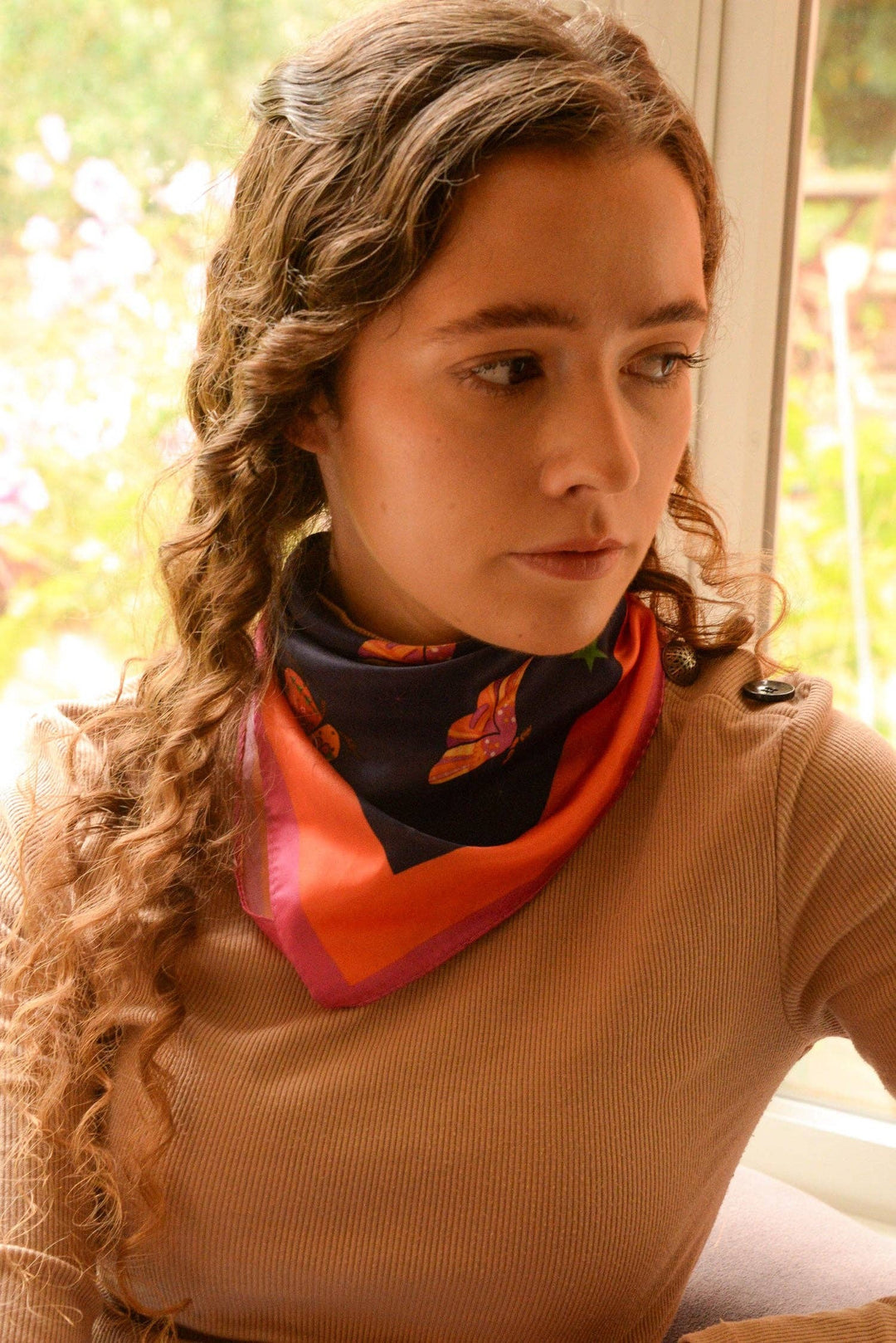 MOTH AND BEETLE SCARF
