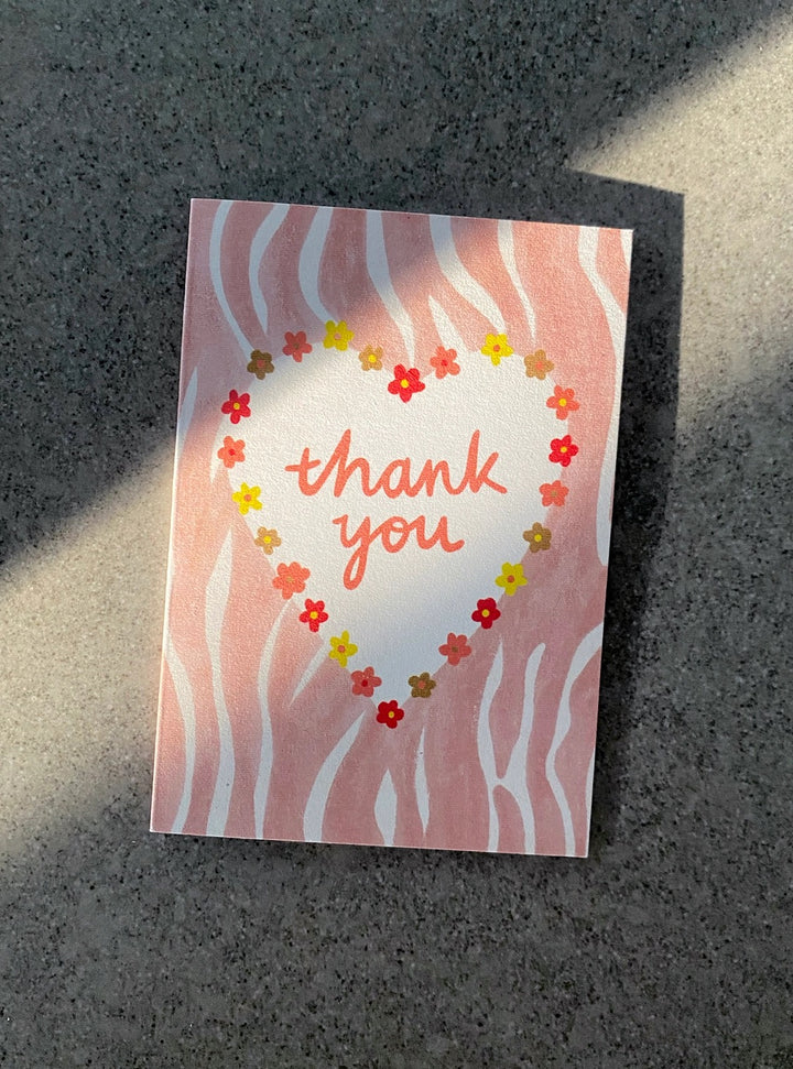 Thank You Mini Greeting Card - Cute Card | Thanks | Gift