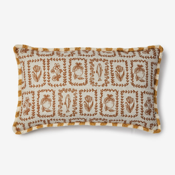 Petra Hazelnut 75x45cm Cushion