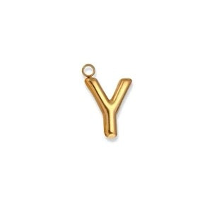 Bubble Letter Charms