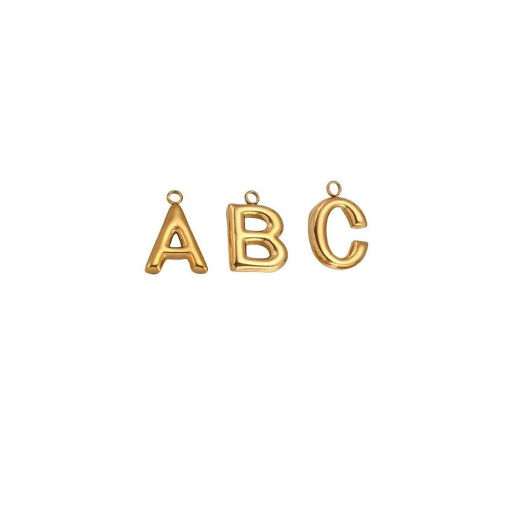 Bubble Letter Charms