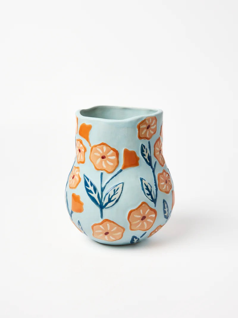 JUNIPER VASE BLUE