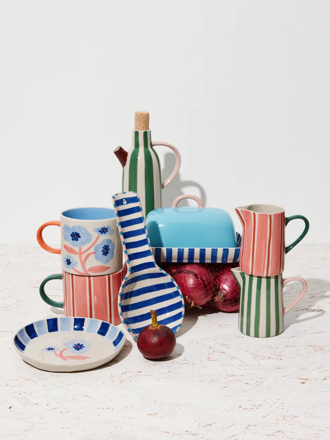 BLOOMIE GREEN MILK JUG