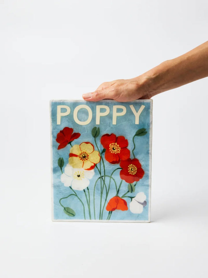 MARKET WALL ART POPPY