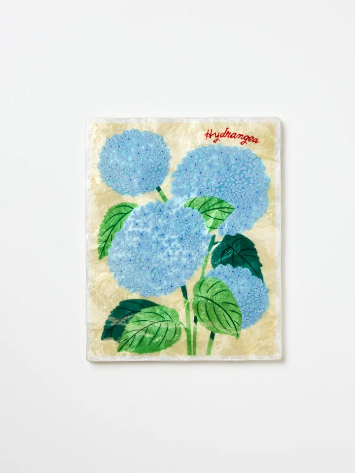 MARKET WALL ART HYDRANGEA