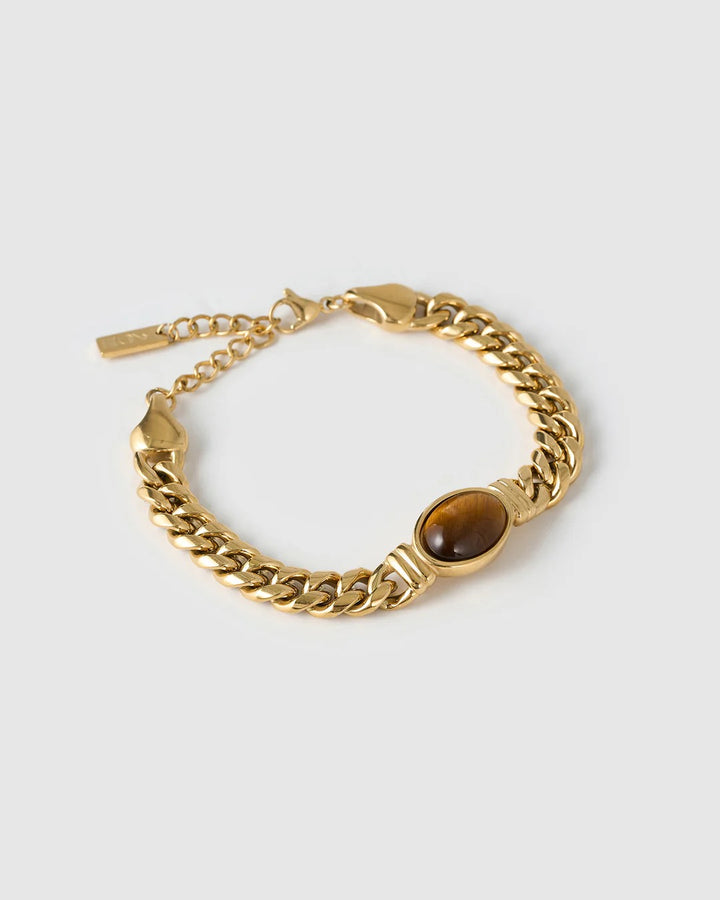 ODETTE BRACELET - TIGERS EYE