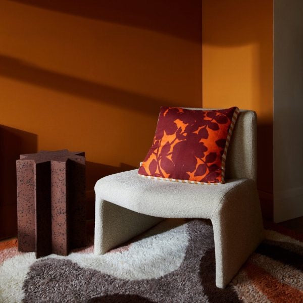 Carmine Rust 50cm Cushion