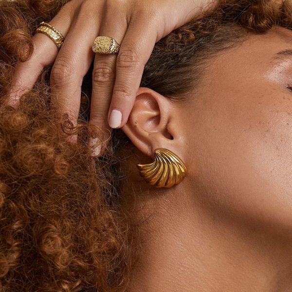 CELESTE GOLD EARRINGS