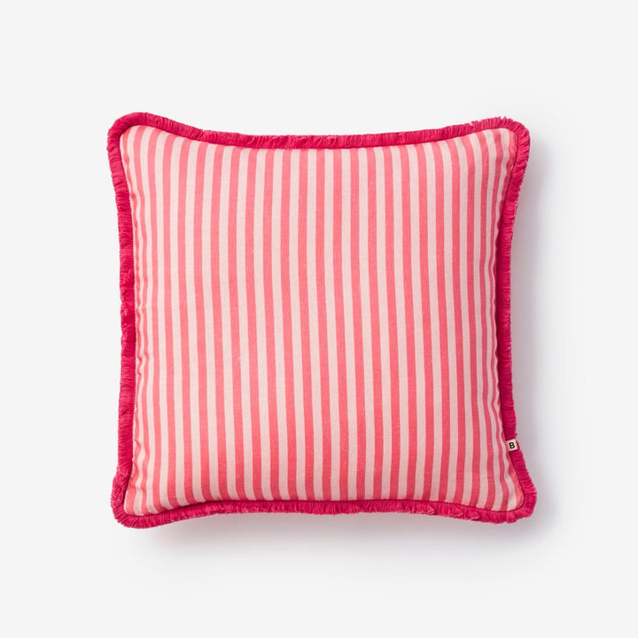 Pinstripe Rose 50cm Cushion