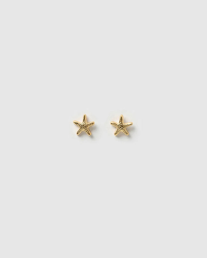 STARFISH GOLD STUDS