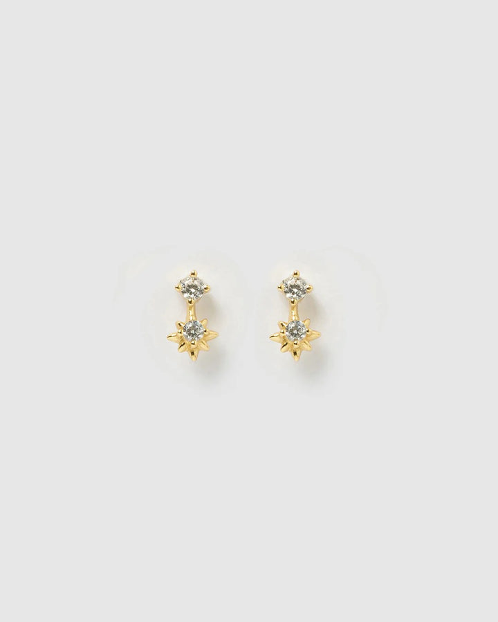 BONNIE GOLD STUD EARRINGS