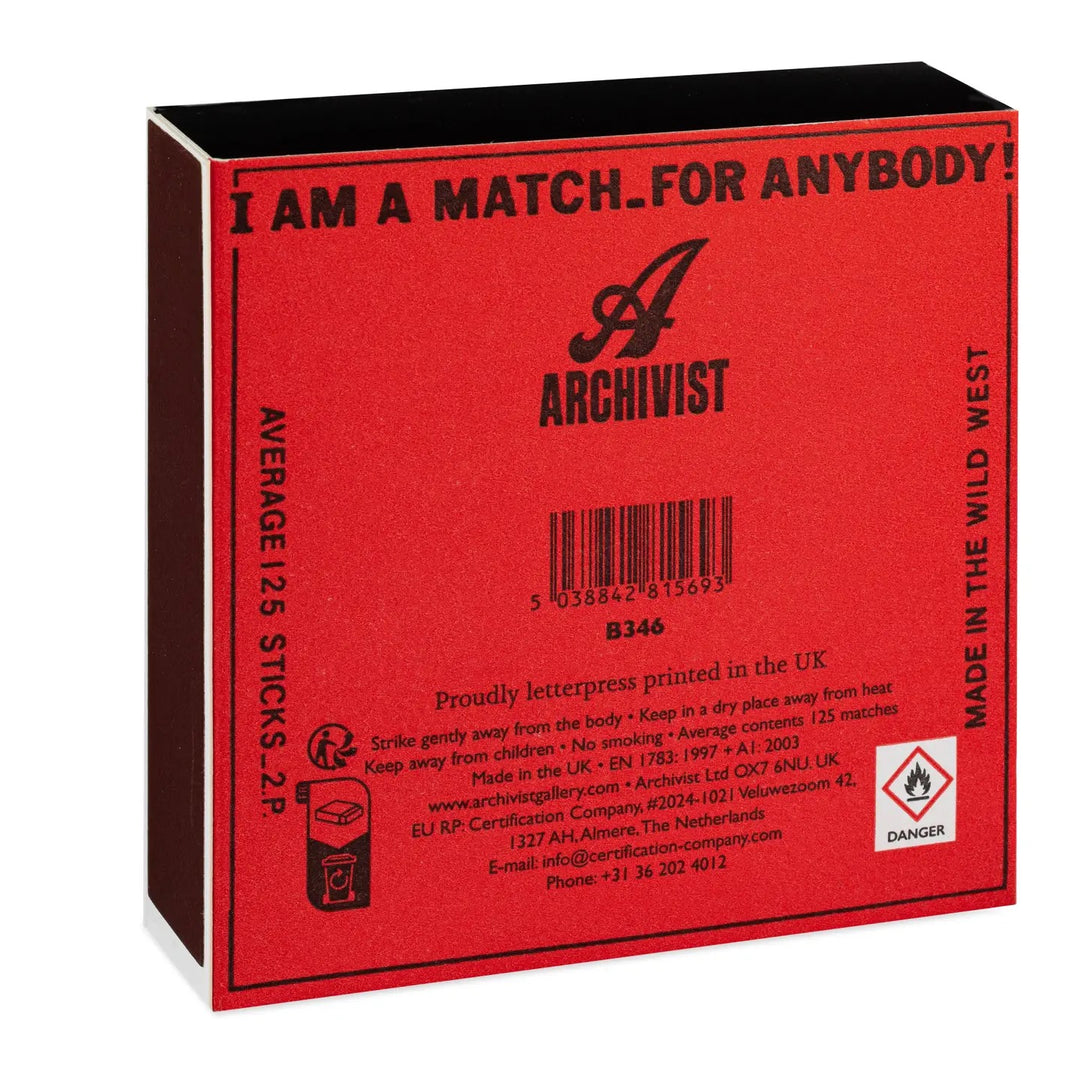 Cowgirl | Square Matchboxes