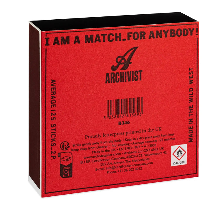 Cowgirl | Square Matchboxes