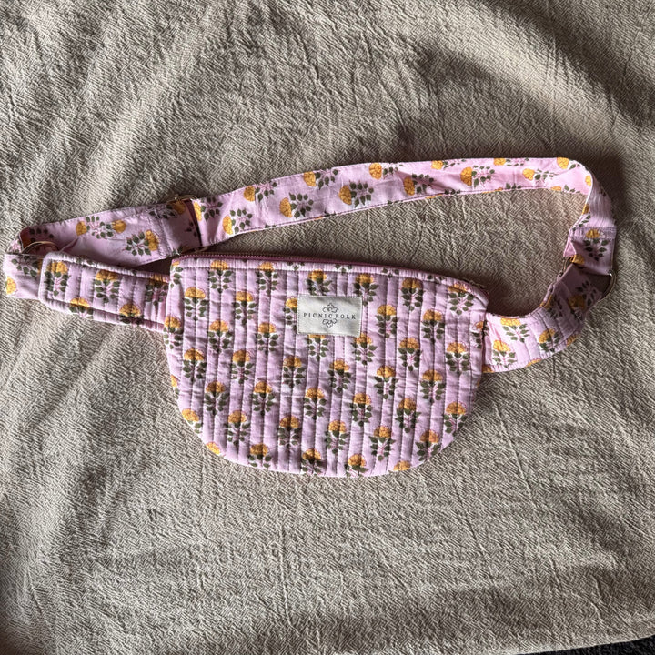 Cross Body Bag // Pink Sunshine