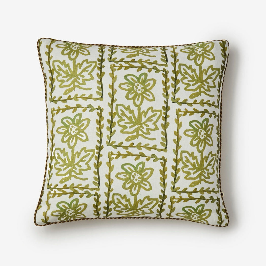 Daisy Olive 60cm Cushion
