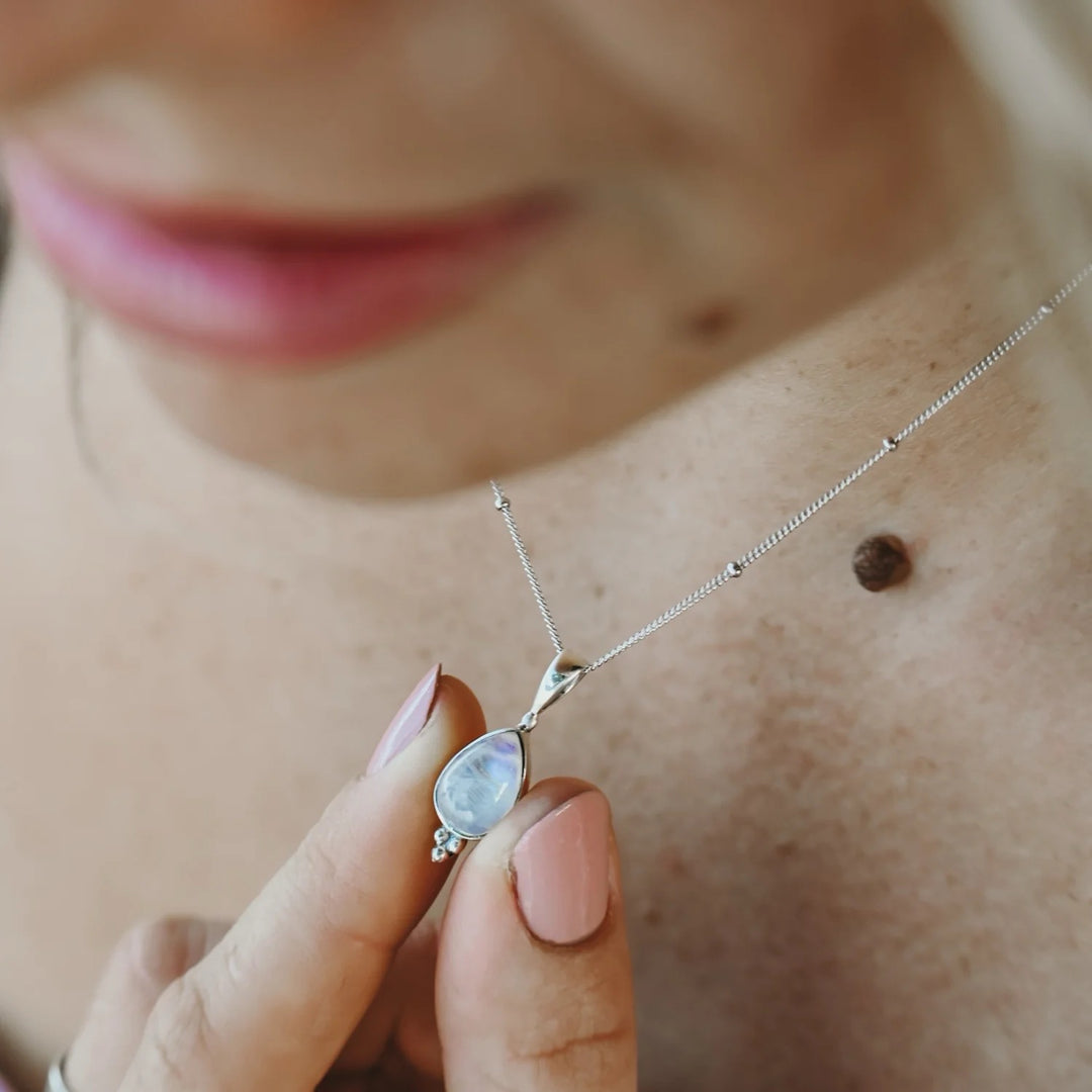 Dew Moonstone Necklace