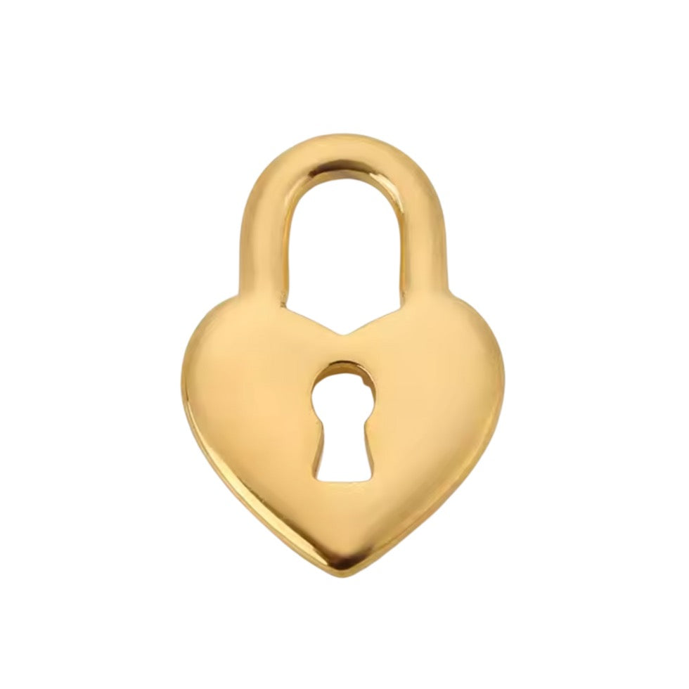 Heart Lock Charm