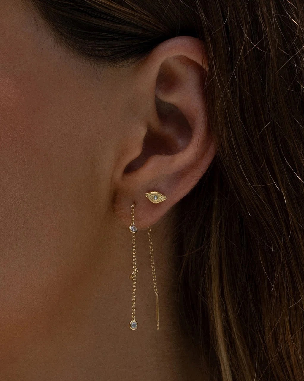 ELYSIAN GOLD STUDS
