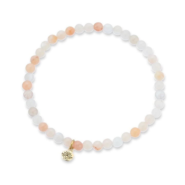 Peach aventurine &