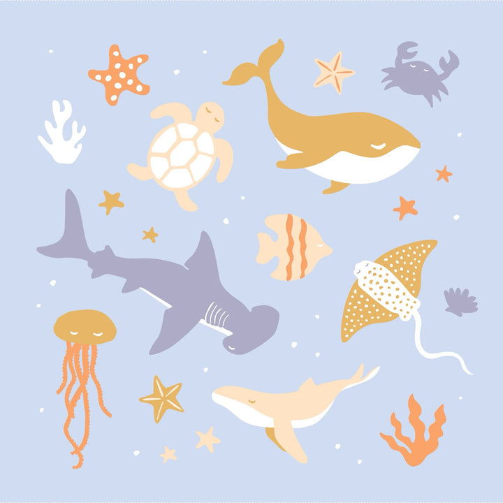 Ocean Creatures Blanket Original Price