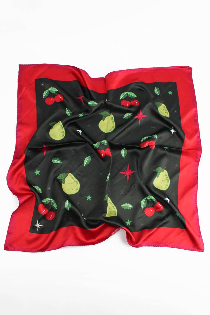 PEARS AND CHERRIES SCARF