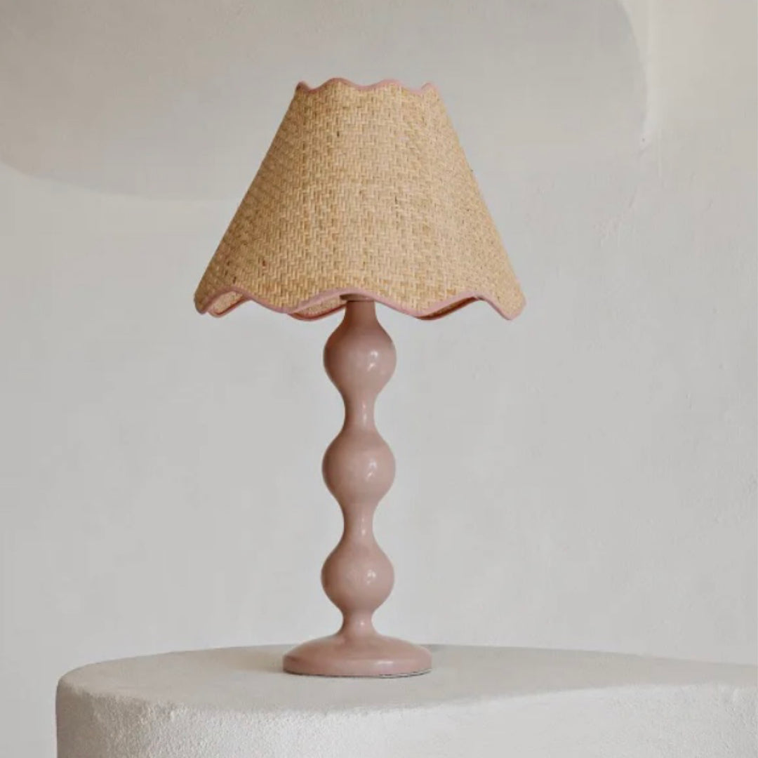 Evie Table Lamp - Blush