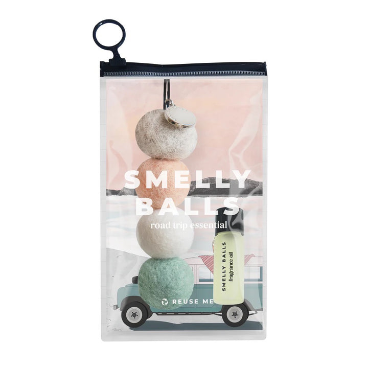 Gifting Set - Seapink Smelly Balls With Sweet Pea Fragrance