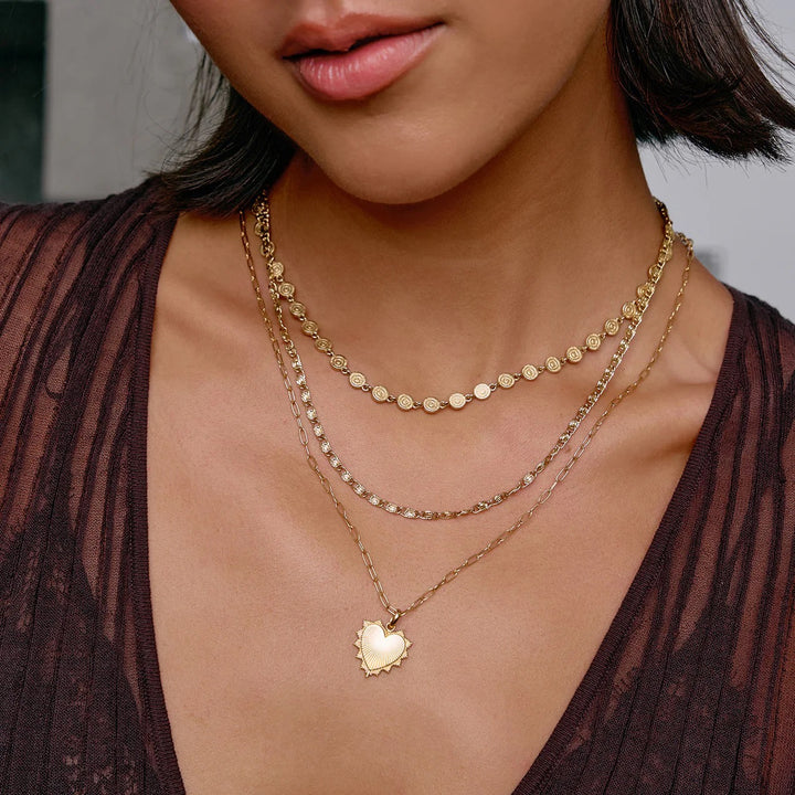 Genevieve Gold Necklace