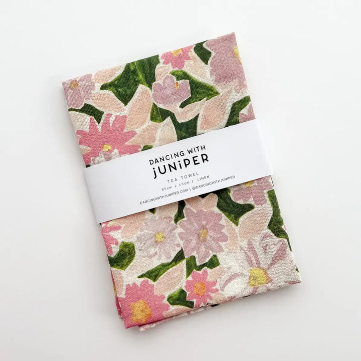 Forest Floor Tea Towel