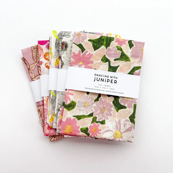 Forest Floor Tea Towel