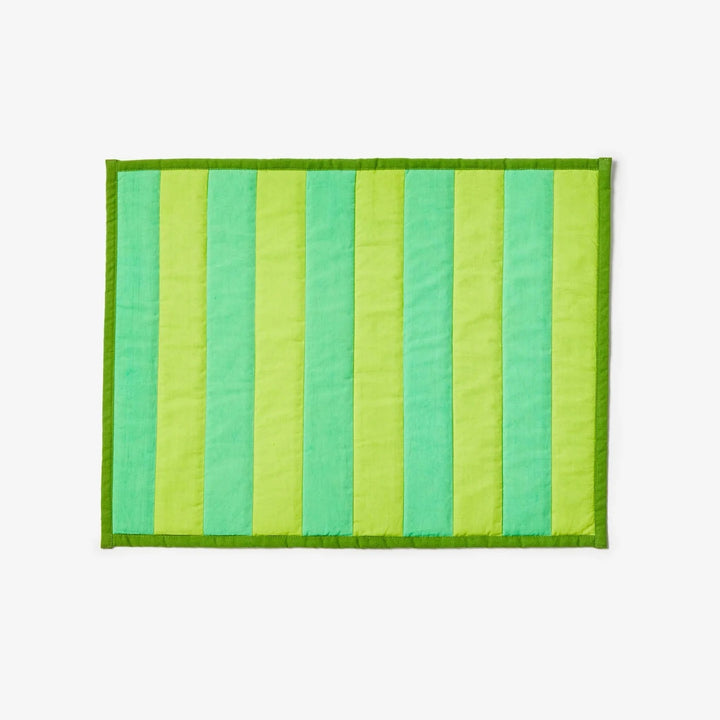 Stripe Green Placemat set of 4