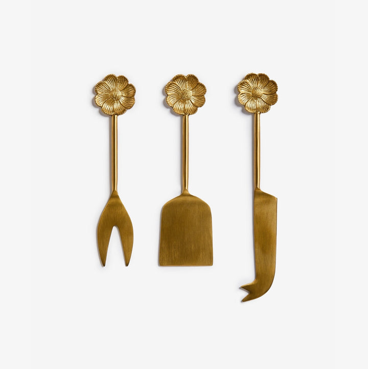 Wild Flower Cheese Knife Set