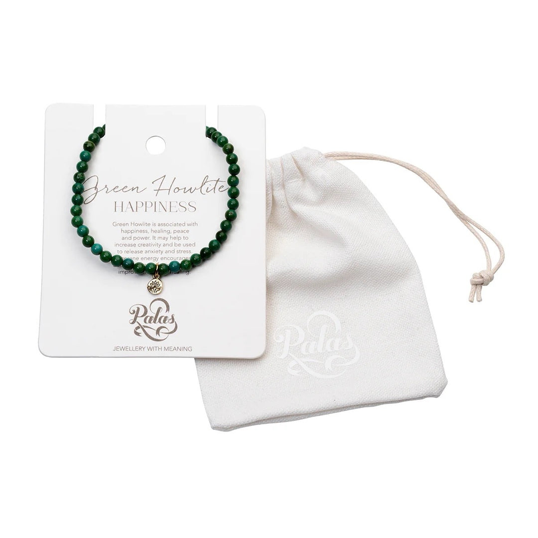 Green howlite &