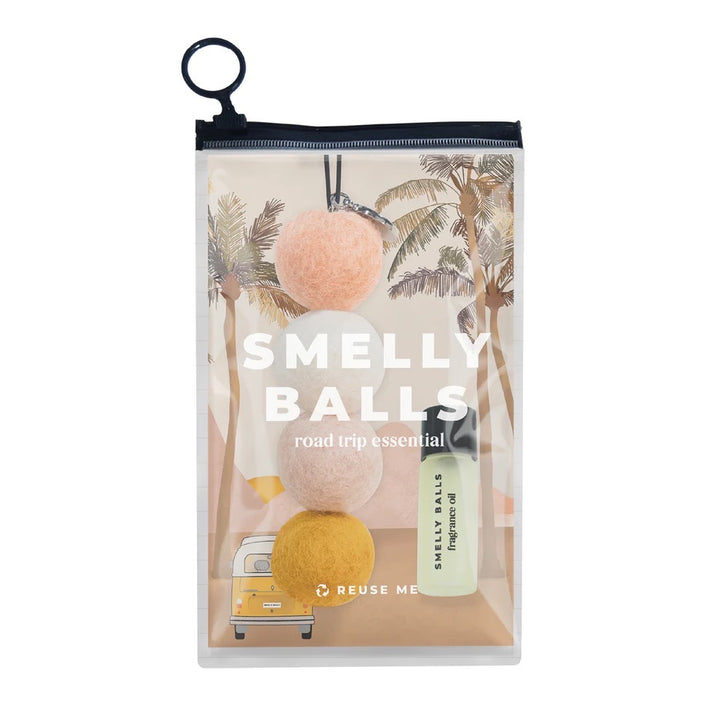 Gifting Set - Sun Seeker Smelly Balls With Coconut + Lime Fragrance
