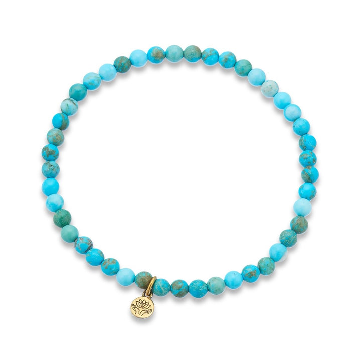 Turquoise howlite &