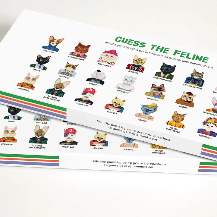 Guess The Feline Card Game
