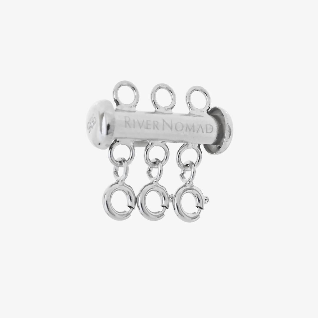 Triple Necklace Hook - Silver