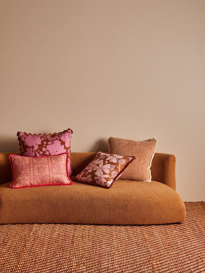 Grain Buff 50cm Cotton Cushion