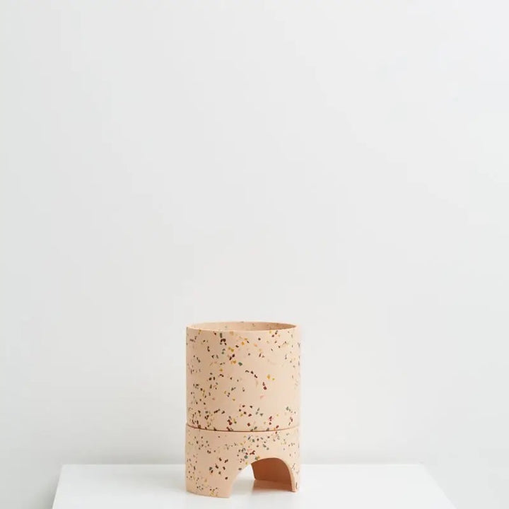Archie Pot - Salt Terrazzo