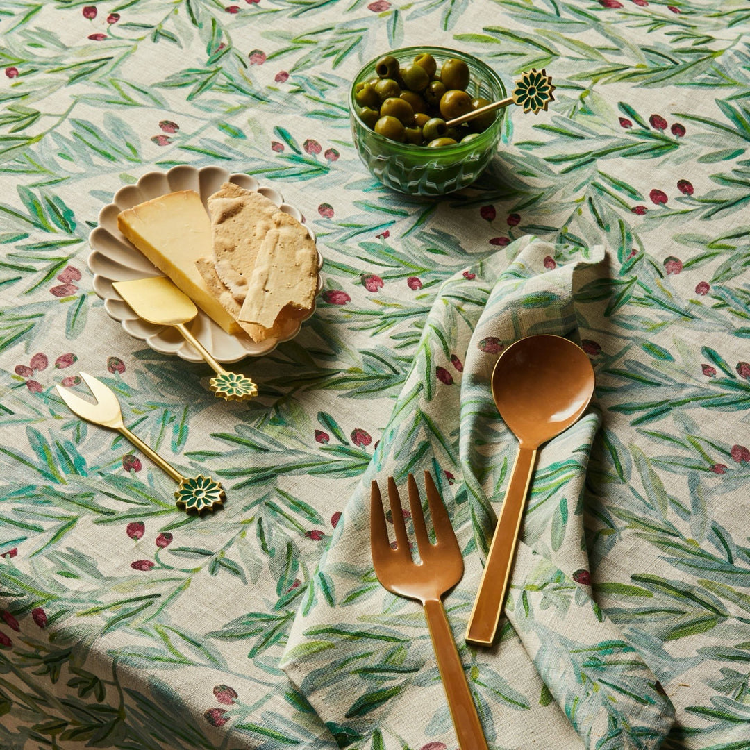 Kalamata Multi Round Tablecloth