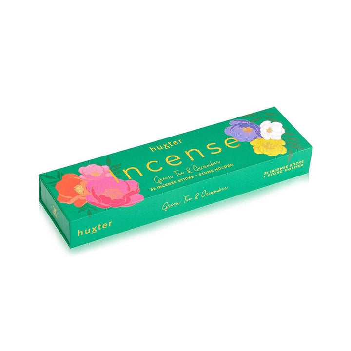 Incense Sticks Gift Box - 35 pack | Green Tea &amp; Cucumber