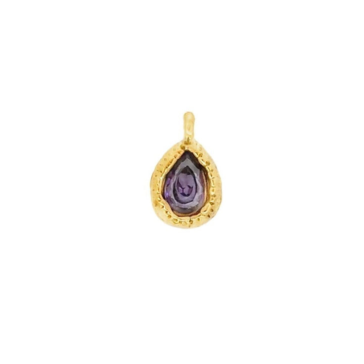 Birthstone Teardrop
