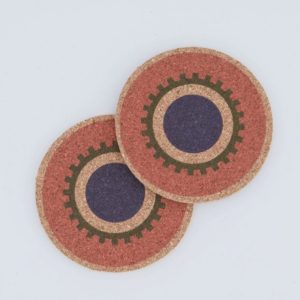 Vita Coaster Set of 2 Pink