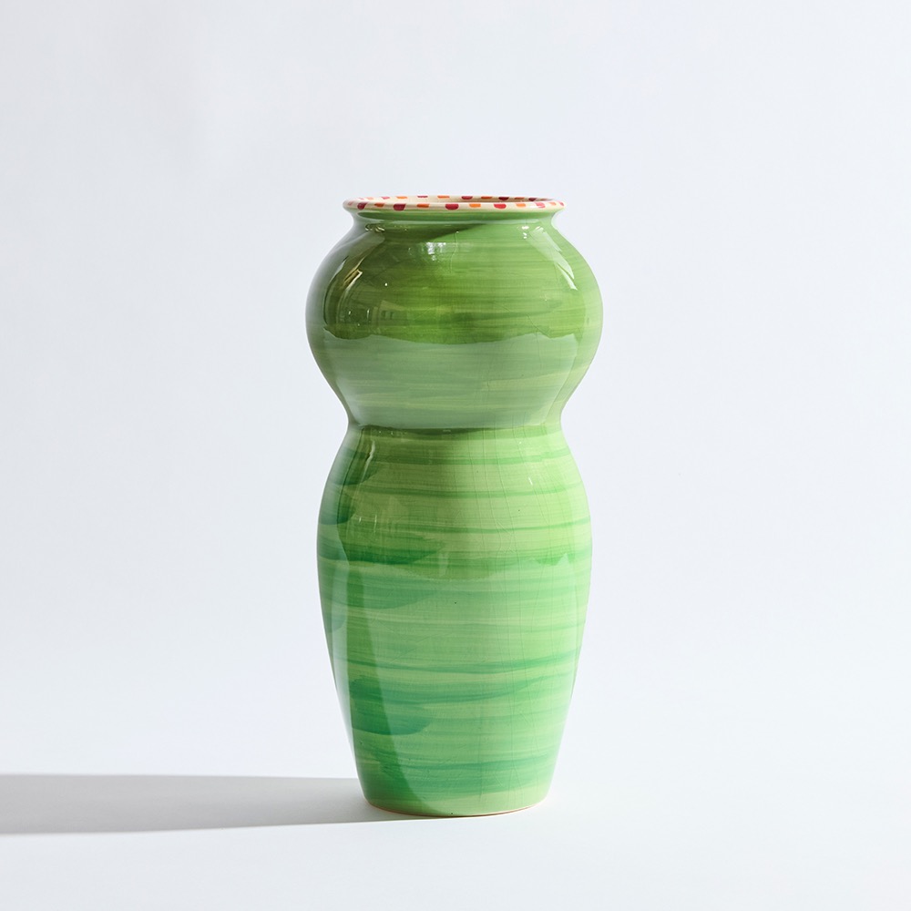 Ipanema Green Tall Vase