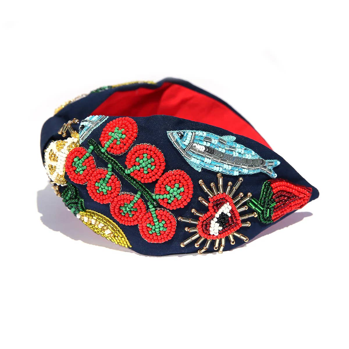 Pomodoro Beaded Headband - Image 2