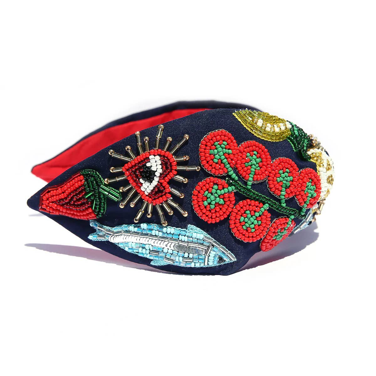 Pomodoro Beaded Headband - Image 3